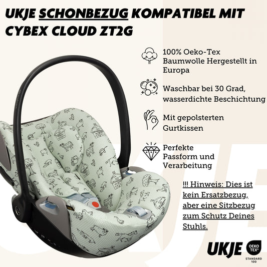 Cybex Cloud Z2-T Bezug | Farm Waffel