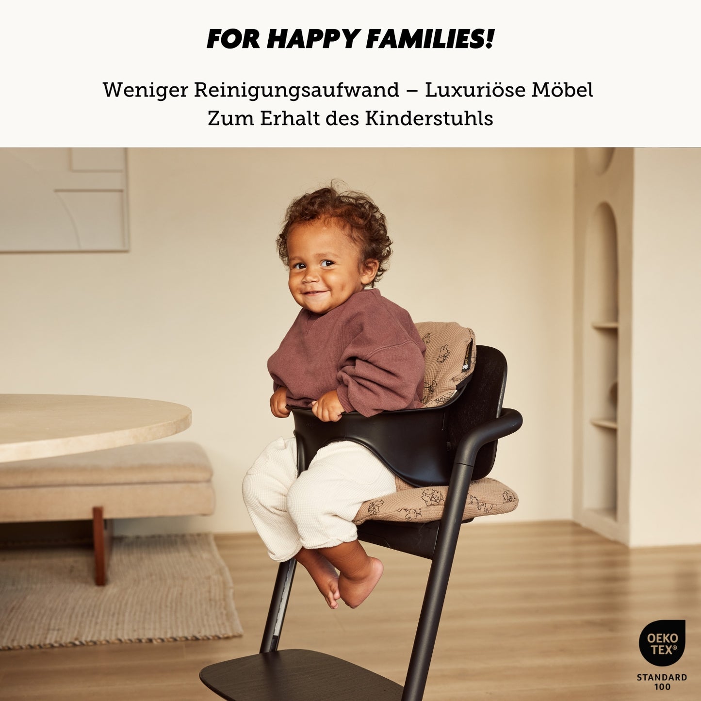 Cybex Lemo Sitzkissen | Sand Leopard | Beschichtet