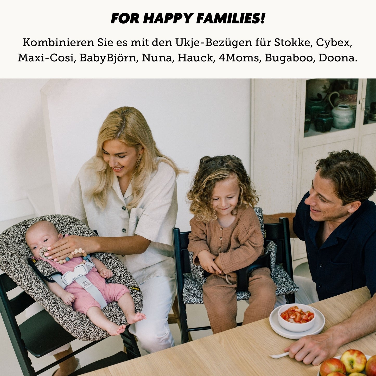 Luxury Neues Modell | Stokke Newborn Bezug | Teddy Taupe