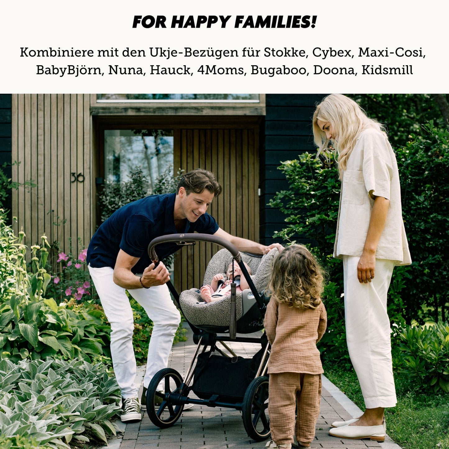 Bugaboo Giraffe Sitzkissen | Daisy Waffel