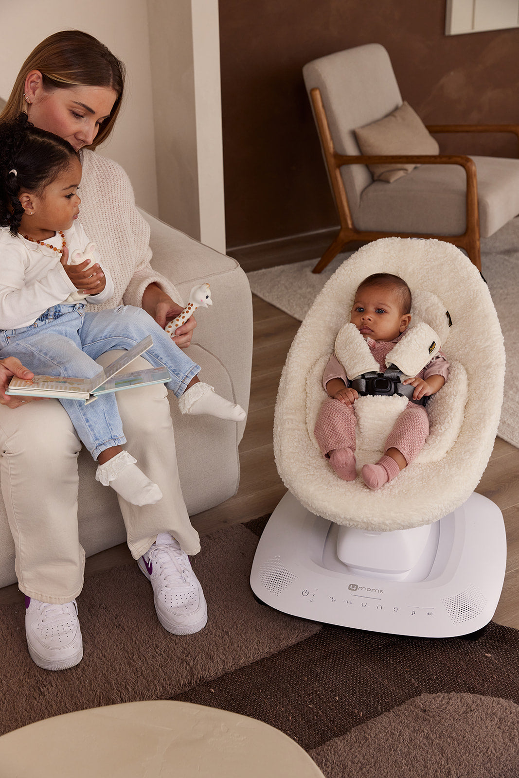 Luxury Mamaroo Kissen | Teddy Beige