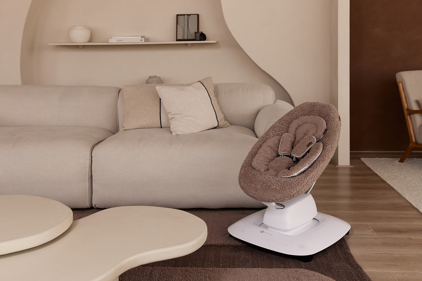 Mamaroo 5 Bezug | Teddy Taupe