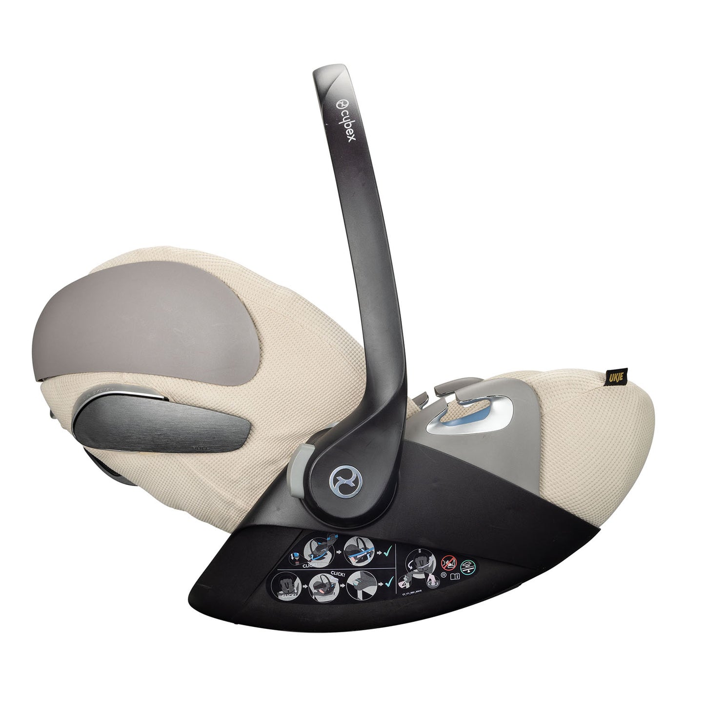 PRE-ORDER | Luxury Cybex Cloud Z2 Bezug | Beige Waffel | LIEFERUNG ENDE DEZ