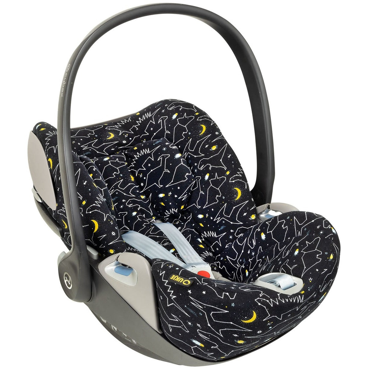 Cybex Cloud Z2 Bezug | Schwarz Dino