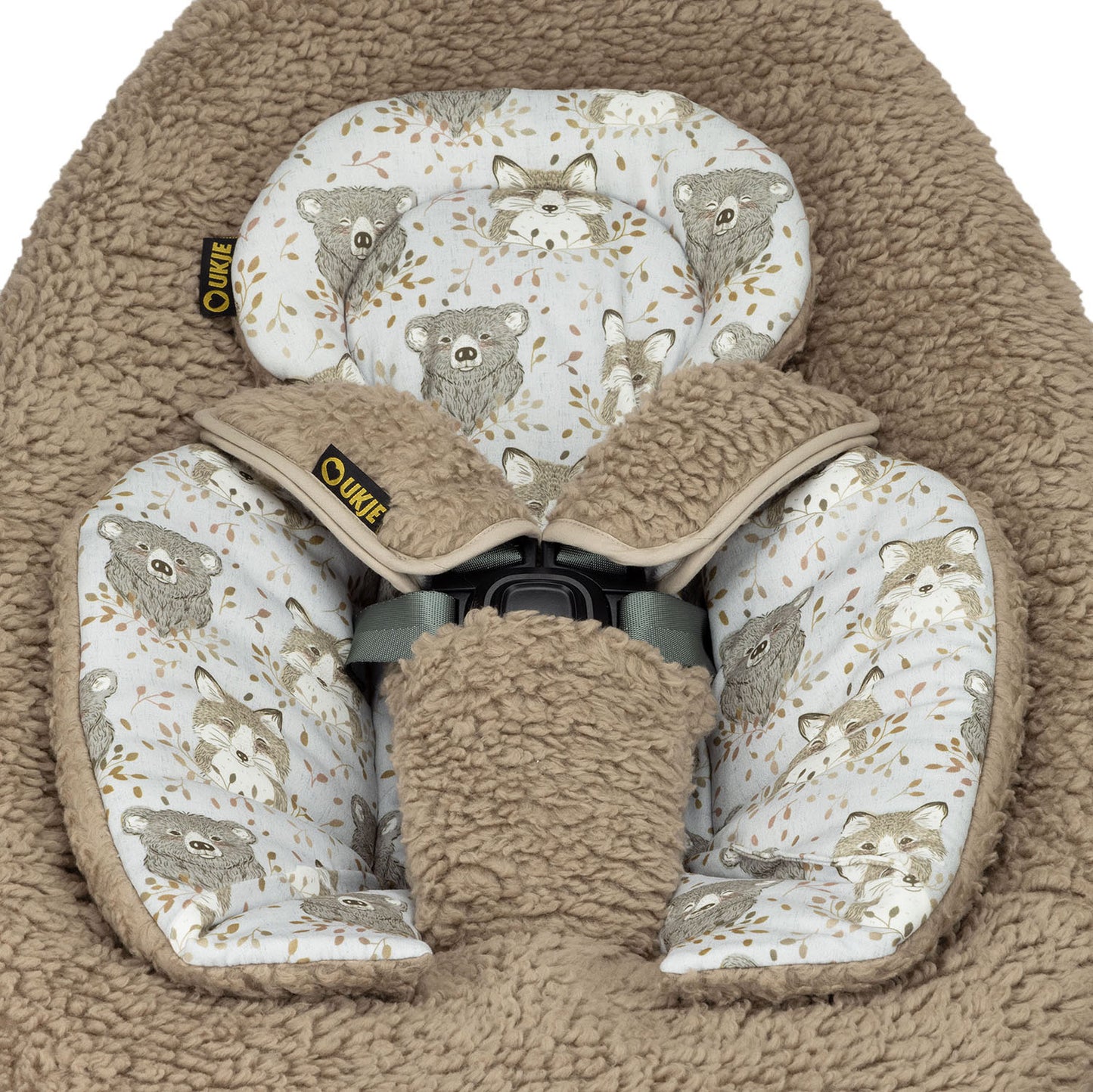 NEW | Mamaroo 5 Kissen | Teddy Taupe Bär