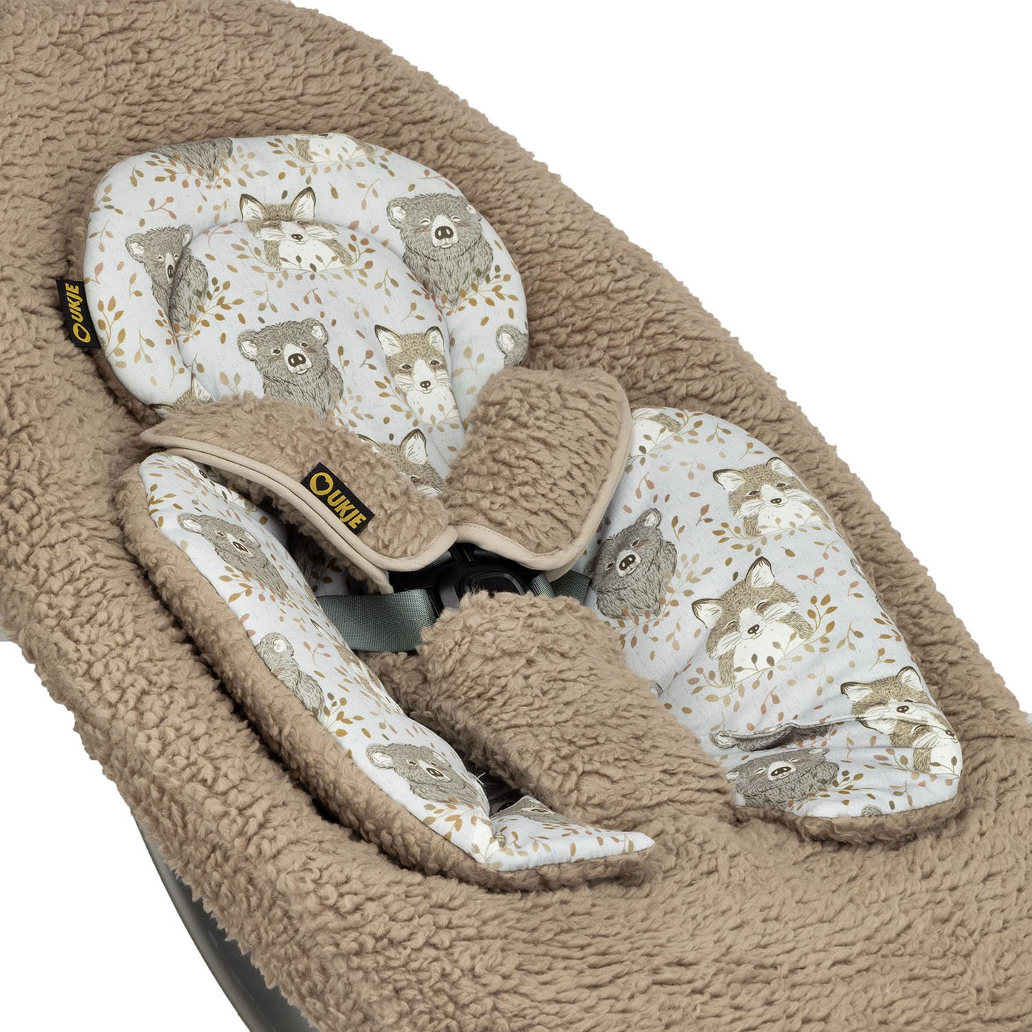 NEW | Mamaroo 5 Kissen | Teddy Taupe Bär