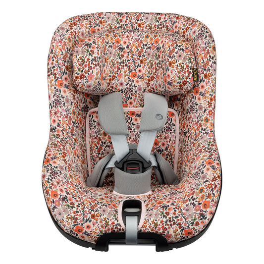 Maxi Cosi Pearl 360 + Mica Pro Bezug | Rosa Blumen
