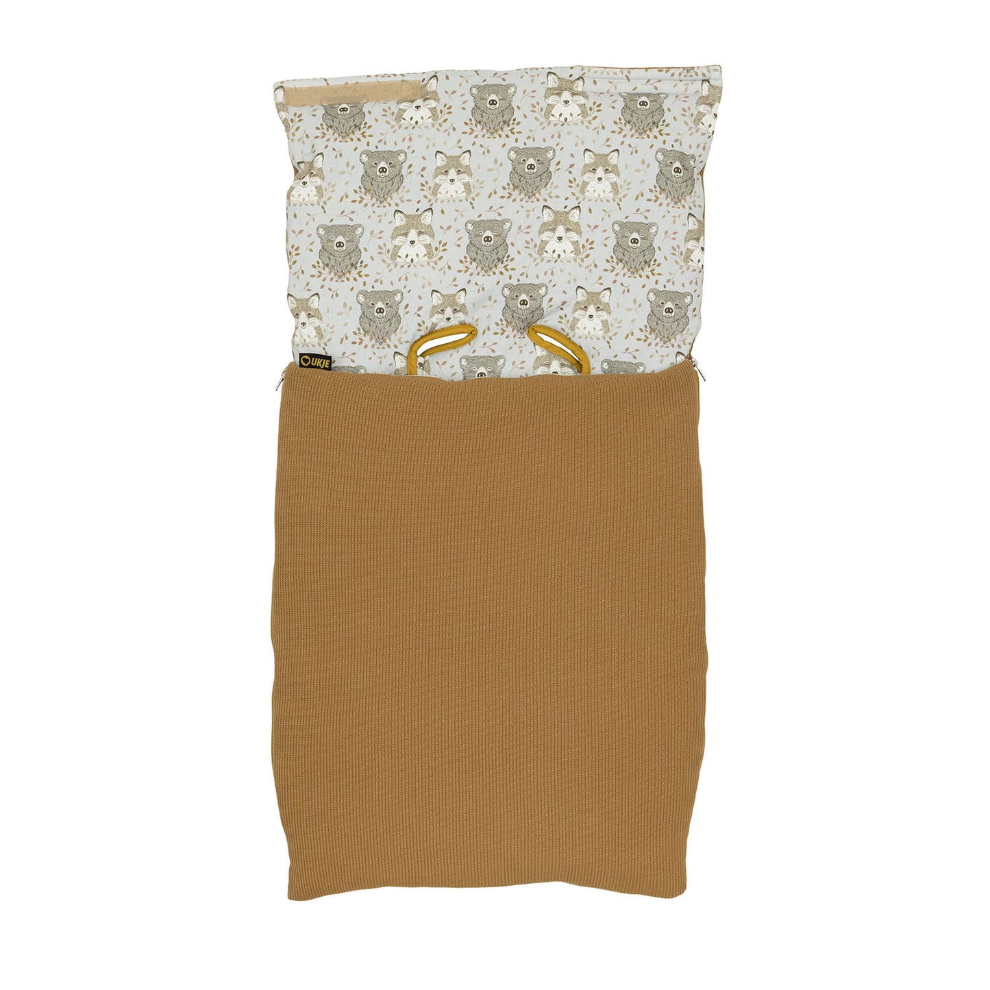 NEW | Fußsack | Autositz und Kinderwagen | Nougat Cable Bear& Fox
