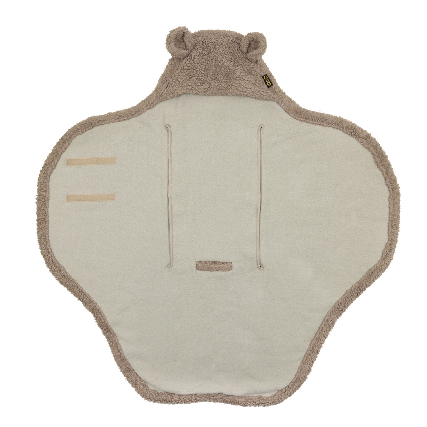 NEW | Wickeldecke Bär | Teddy Taupe