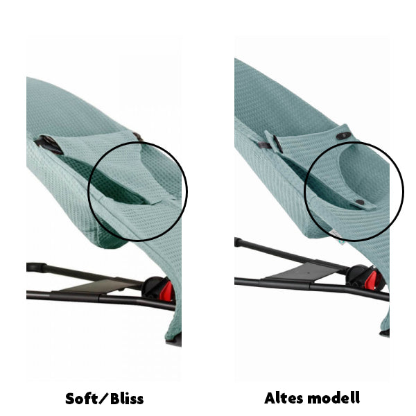 Bezug BabyBjörn Wippe | Neues Modell | Rosa