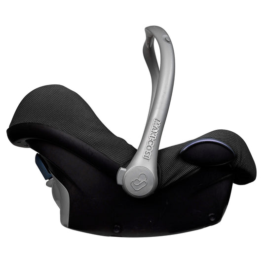 Maxi Cosi Bezug | Babyschale | Schwarz waffel