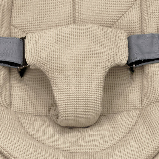 Bezug Nuna Leaf Wippe | Beige Waffel