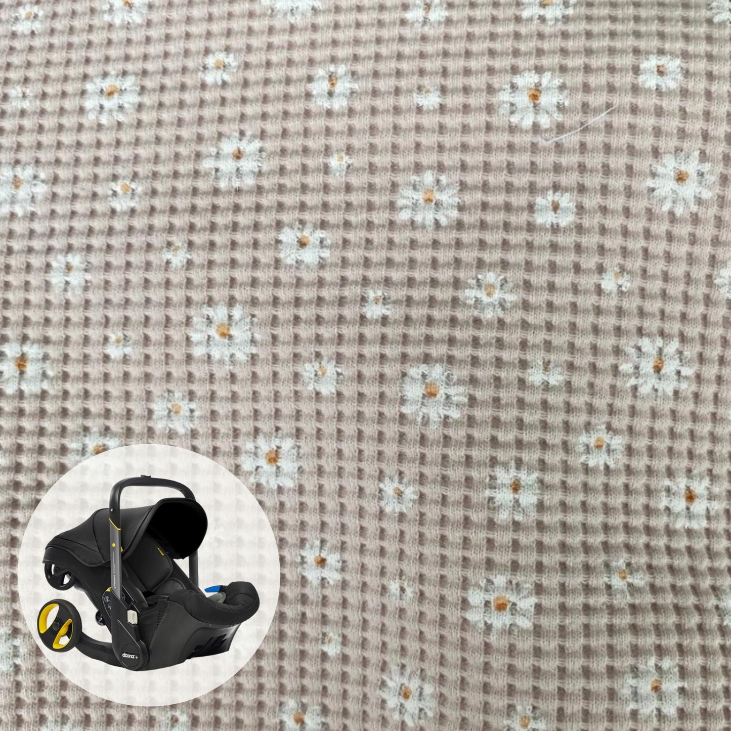 Doona Kindersitzbezug | Daisy waffel