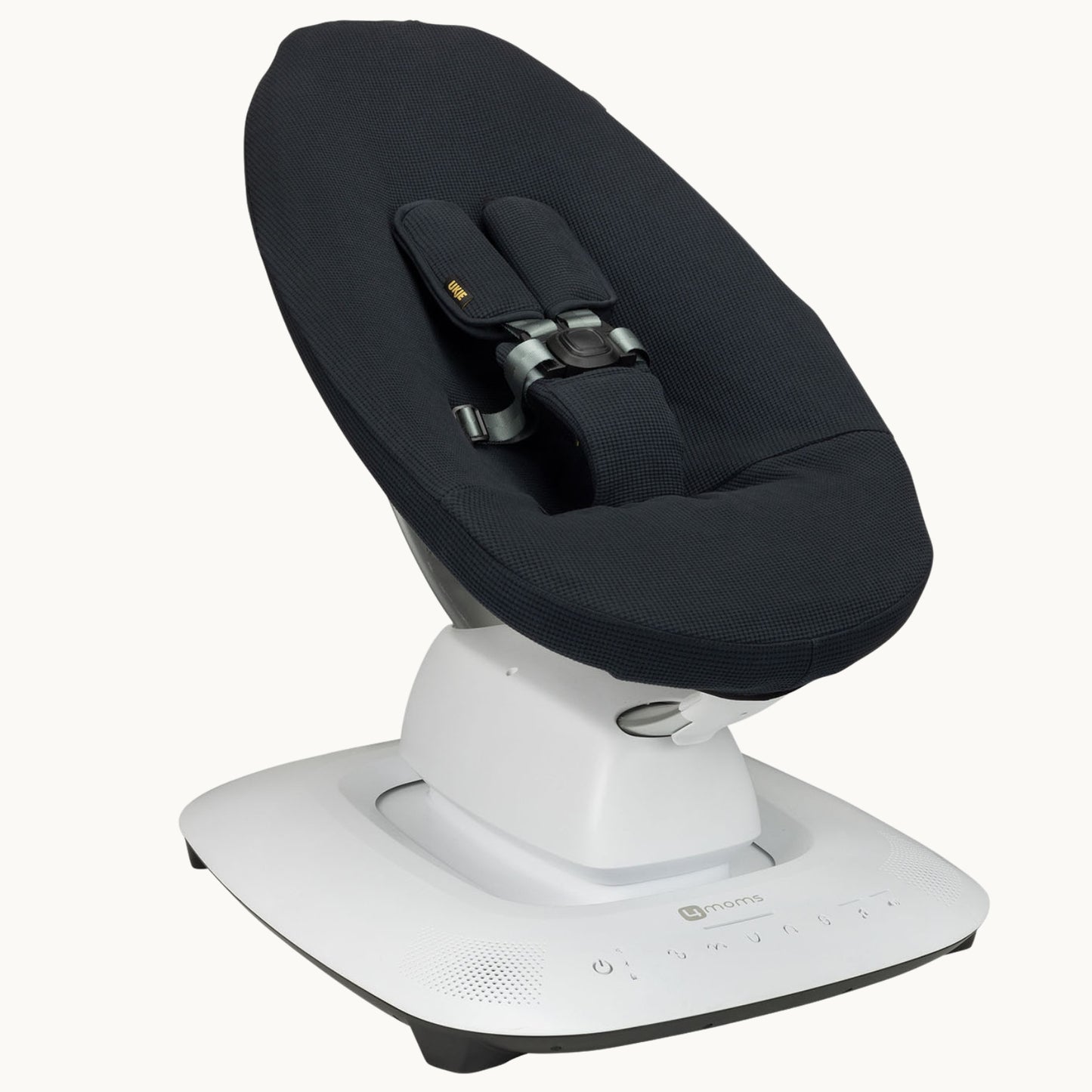 PRE-ORDER | Luxury Mamaroo 5 Bezug | Schwarz Waffel