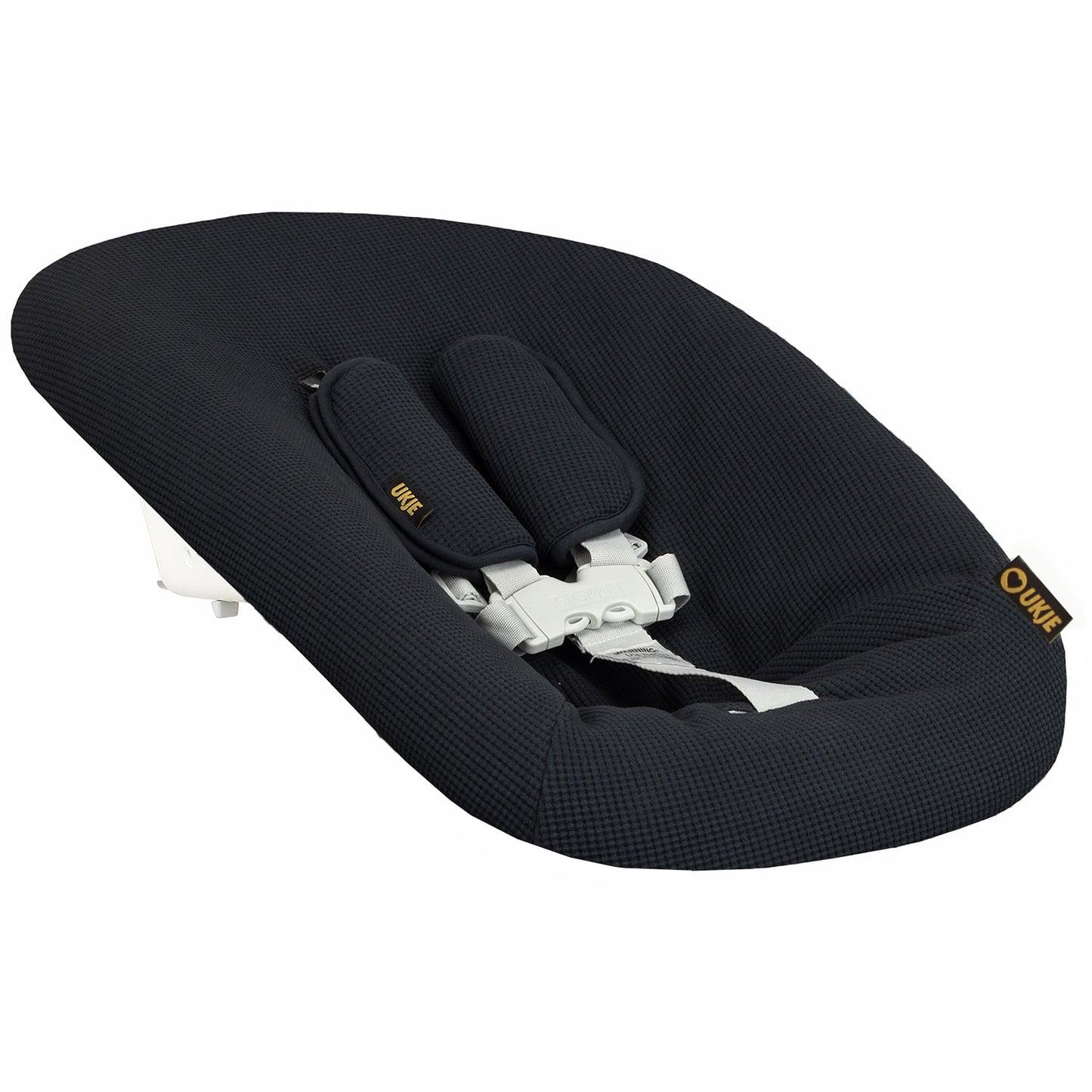 Neues Modell | Stokke Newborn Bezug | Schwarz waffel