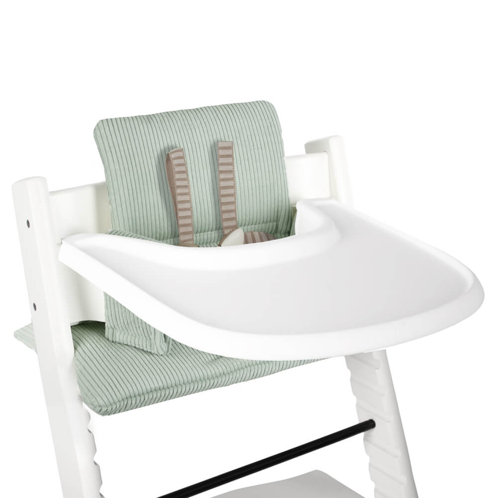 Tripp Trapp Sitzkissen | Mintgrün Rippstoff