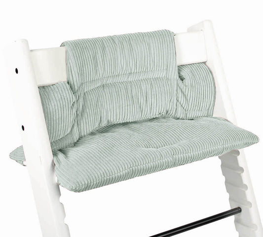 Tripp Trapp Sitzkissen | Mintgrün Rippstoff