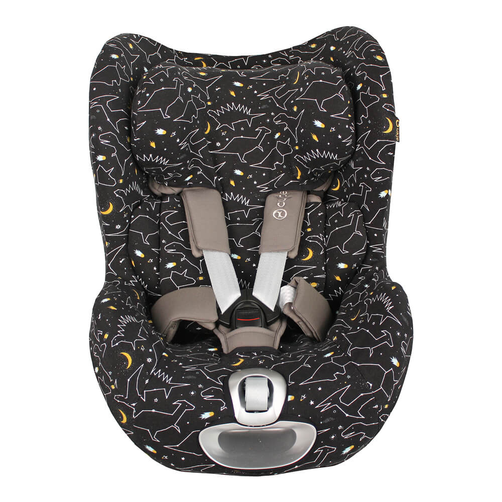 Cybex Sirona Z | Kindersitzbezug | Schwarz Dino