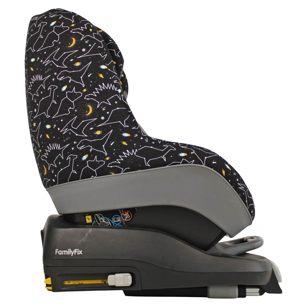 Maxi Cosi Pearl | Kindersitzbezug | Schwarz Dino