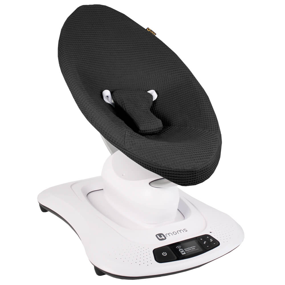 Altes Modell | Mamaroo 4 Sitzbezug | Schwarz Waffel