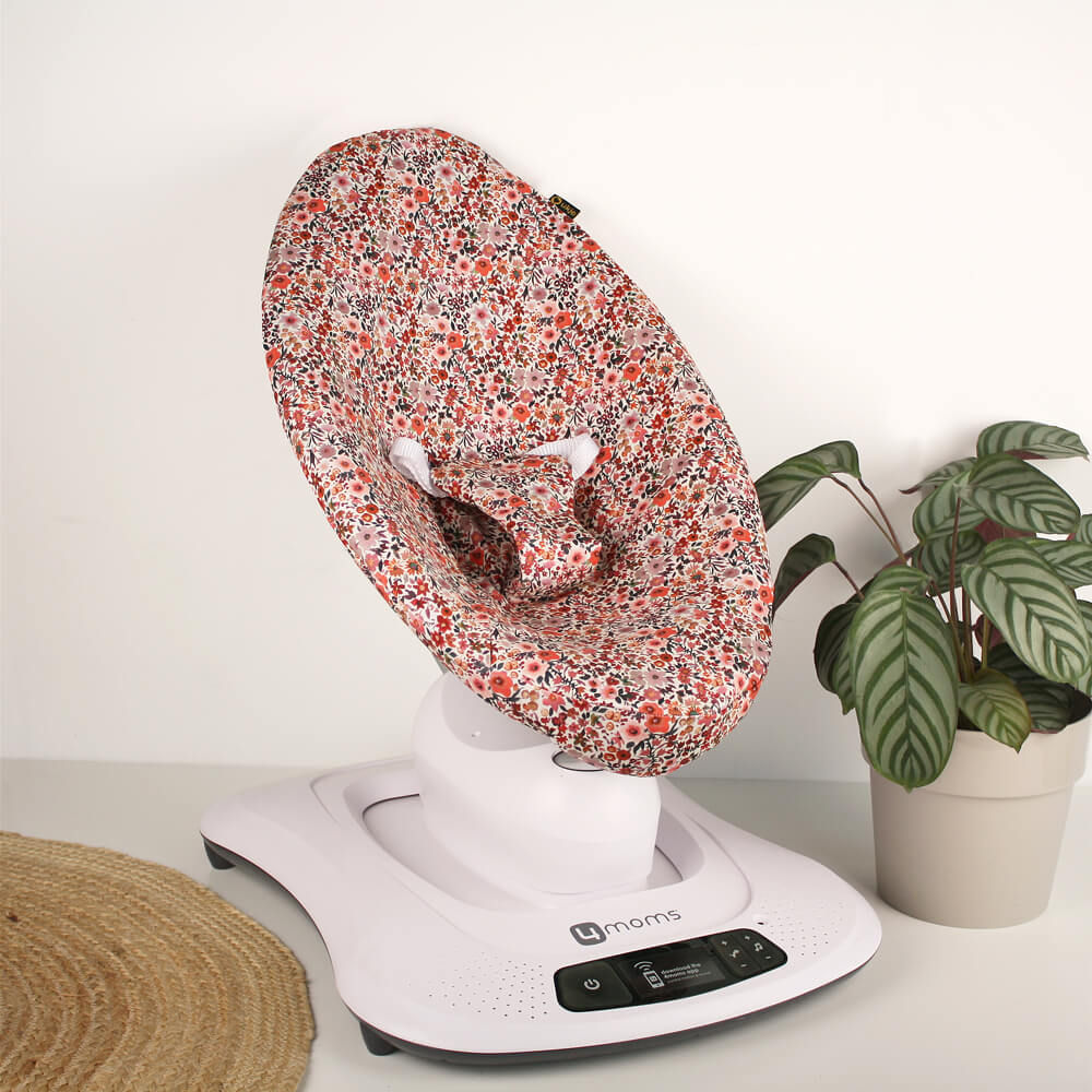 Altes Modell | Mamaroo 4 Sitzbezug | Rosa Blumen