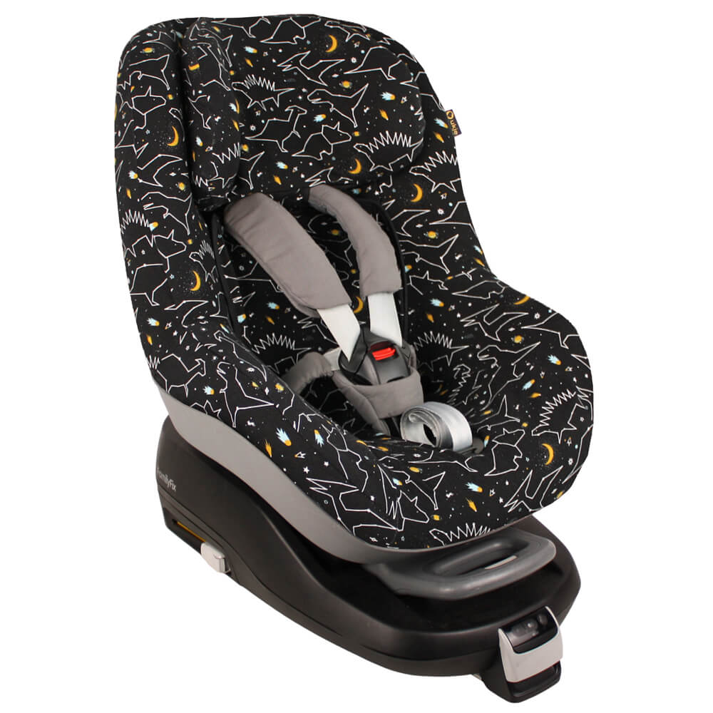 Maxi Cosi Pearl | Kindersitzbezug | Schwarz Dino