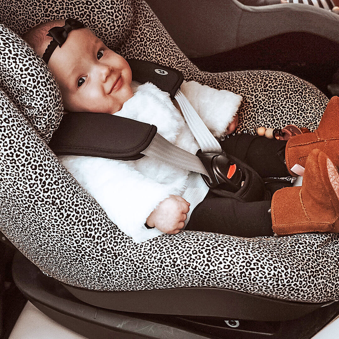 Maxi Cosi Pearl | Kindersitzbezug | Sand Leopard