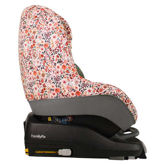 Maxi Cosi Pearl | Kindersitzbezug | Rosa Blumen