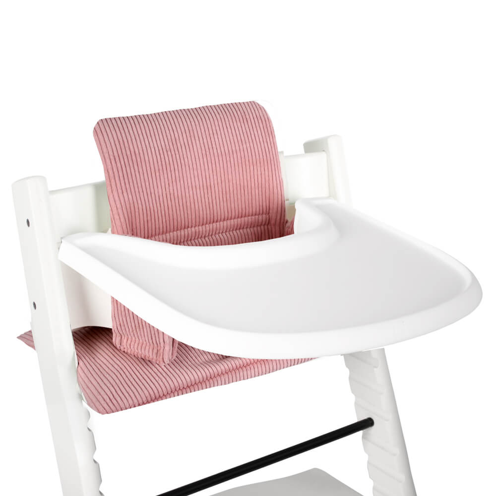 Tripp Trapp Sitzkissen | Rosa Rippstoff