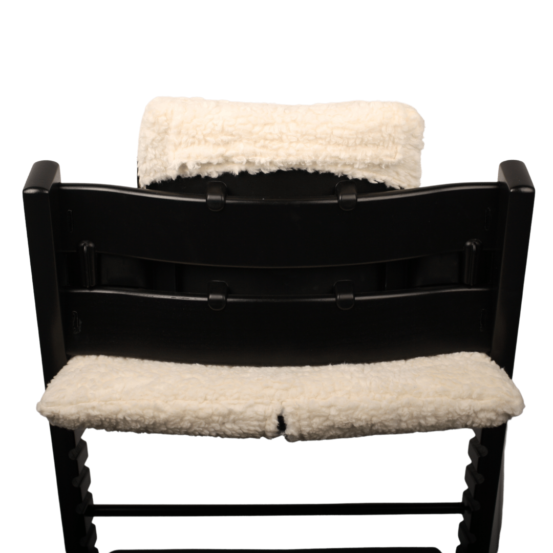 Luxury Tripp Trapp Sitzkissen | Teddy Ecru