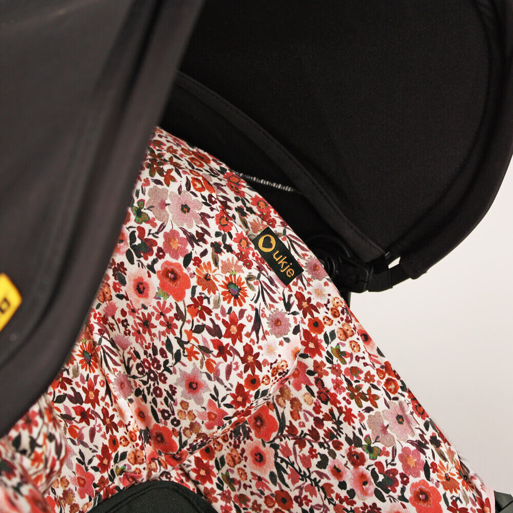 Doona Kindersitzbezug | Rosa Blumen