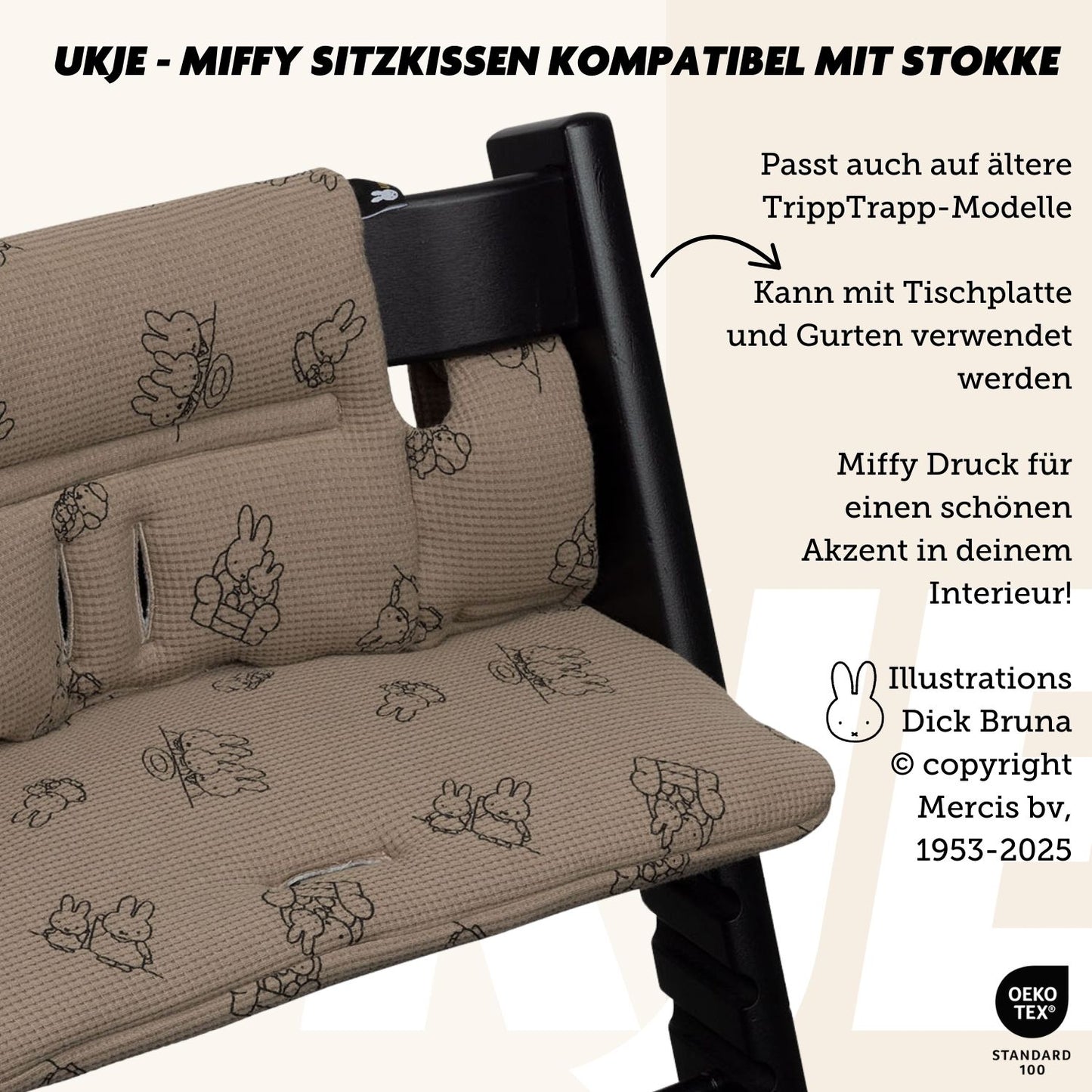 Tripp Trapp Sitzkissen | Miffy
