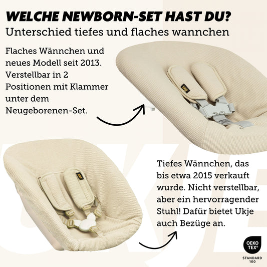 Luxury Neues Modell | Newborn Bezug  | Teddy Beige