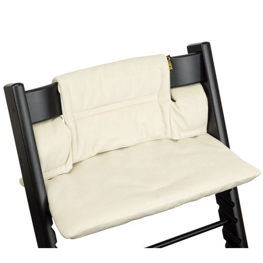 luxus tripp trapp sitzkissen ecru samt