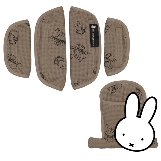 Gurtbezüge für Autositz und Buggy | Kindersitz | Miffy