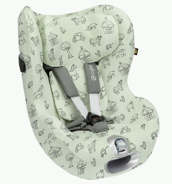 Cybex Sirona Z-T | Kindersitzbezug | Farm Waffel