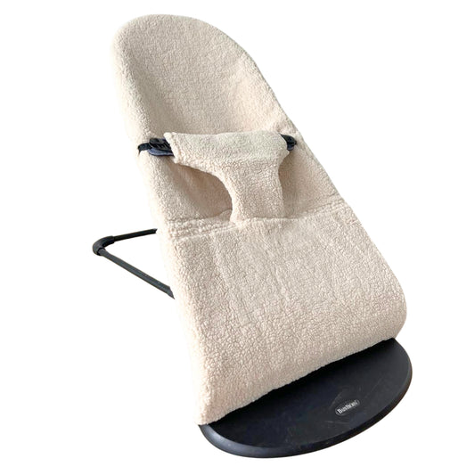 Luxury Bezug BabyBjörn Wippe | Neues Modell | Teddy Beige