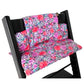 Tripp Trapp Kissen | Mauve Blumen | Beschichtet
