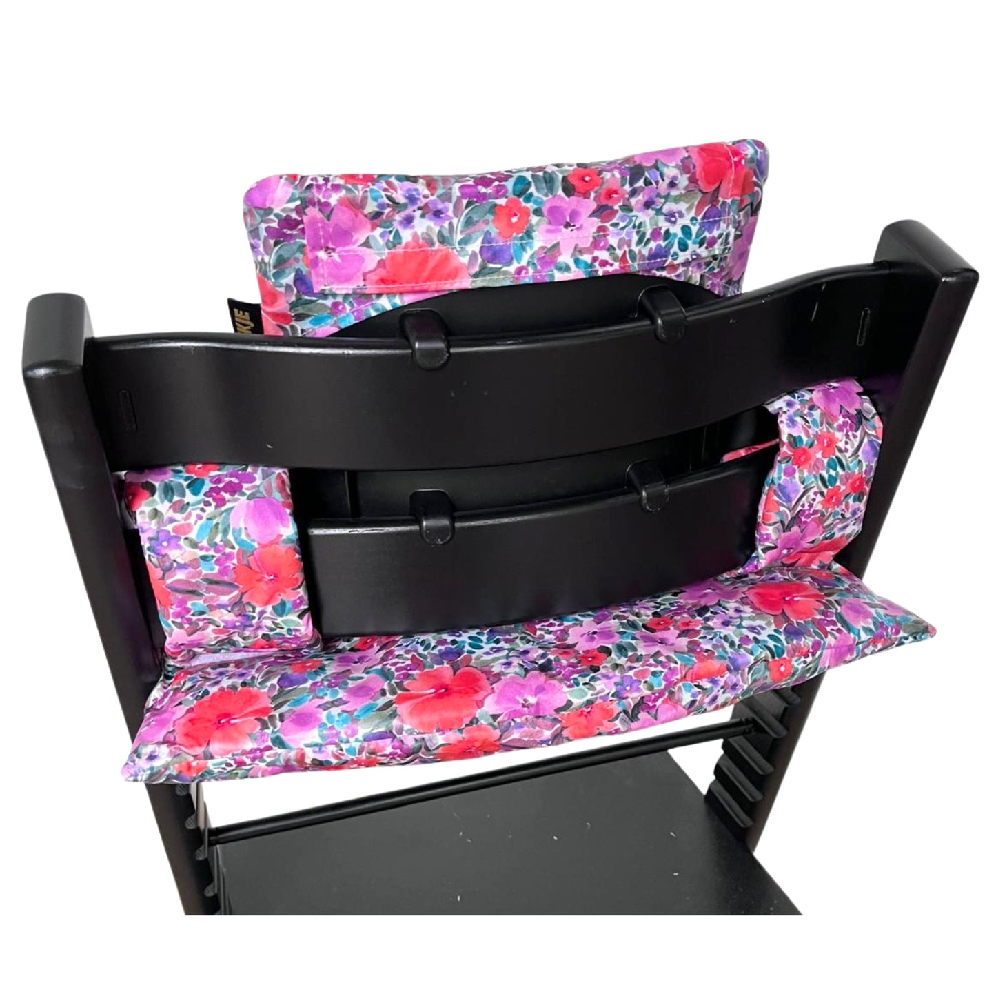 Tripp Trapp Kissen | Mauve Blumen | Beschichtet