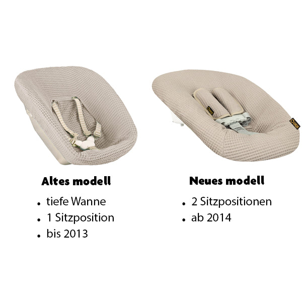 Bezug Newborn Set Stokke TrippTrapp Beige Waffelstoff Ukje