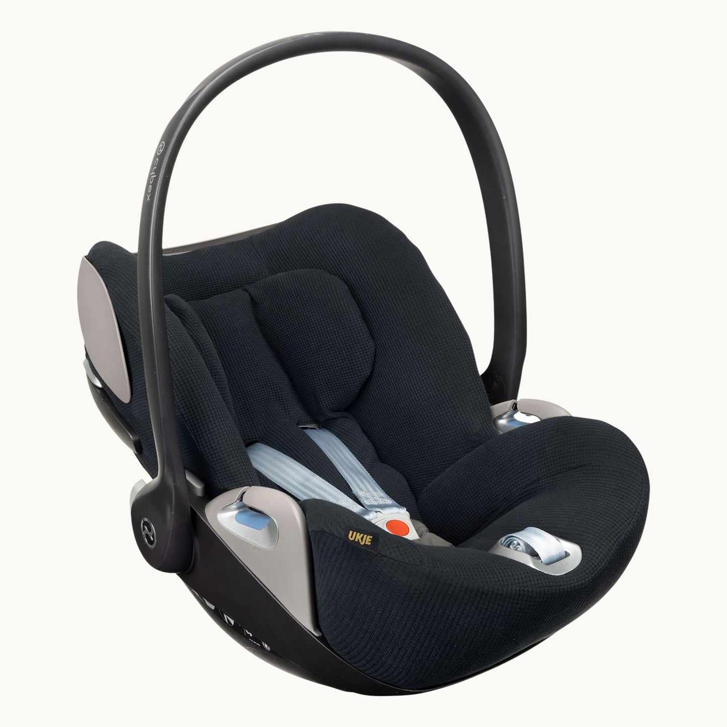 Cybex Cloud Z2-T Bezug | Schwarz Waffel