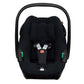 Maxi-Cosi Pebble 360 Pro (2) Bezug mit Gurtpolstern | Schwarzer Waffelstoff