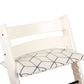Tripp Trapp Sitzkissen | Weiß Geometrisch | Beschichtet
